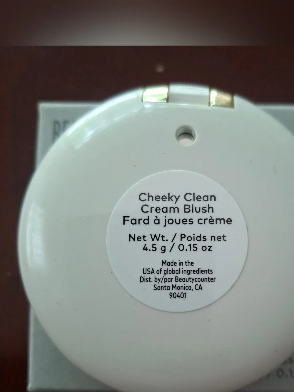 Beautycounter Cheeky Clean Cream Blush Chai Natural Glow NEW Discontinued NIB